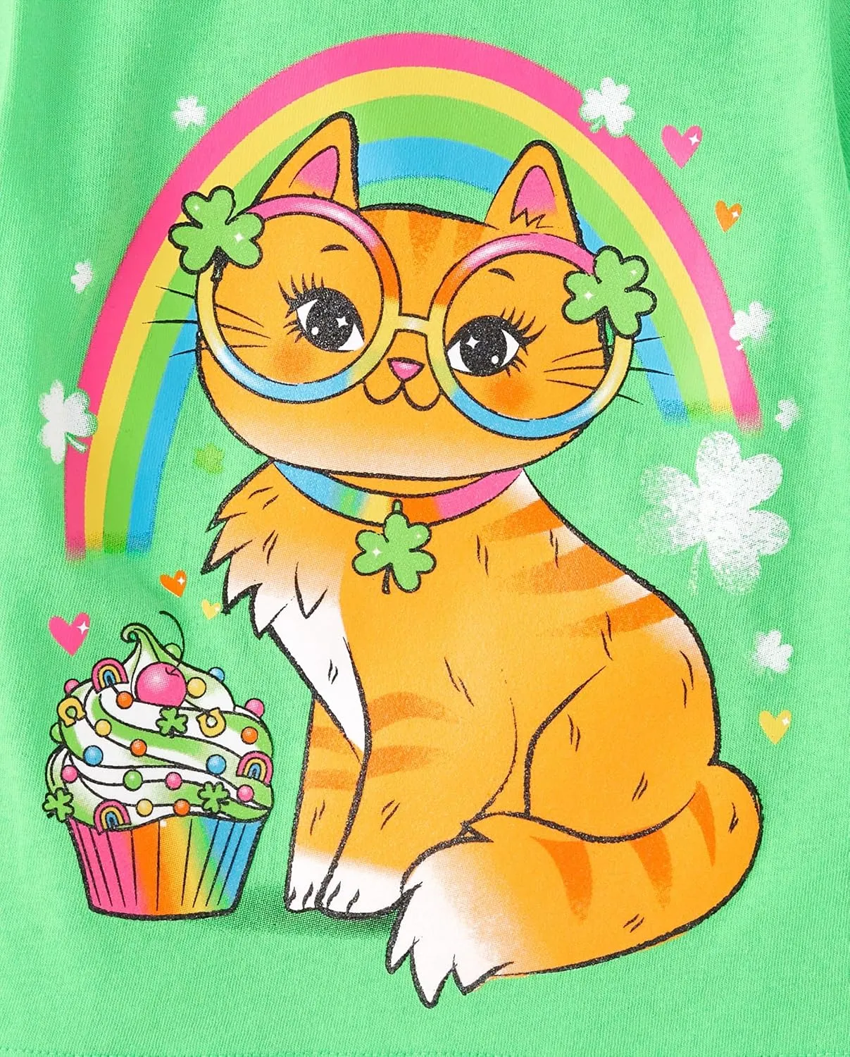 The Children's Place Baby and Toddler Girls' All Holidays Short Sleeve Graphic T-Shirts, Multipack
