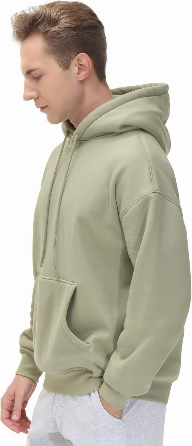 THE GYM PEOPLE Men's Fleece Pullover Hoodie Loose Fit Ultra Soft Hooded Sweatshirt With Pockets