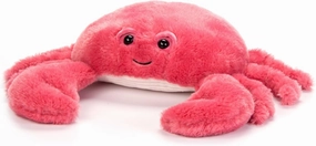 The Petting Zoo Crab Stuffed Animal Plushie, Gifts for Kids, Sealife Fuzzlez Animals, Crab Plush Toy, 10 inches