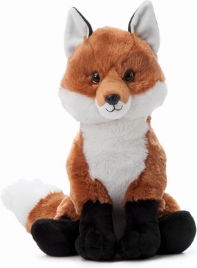 The Petting Zoo Fox Stuffed Animal, Gifts for Kids, Wild Onez Zoo Animals, Fox Plush Toy 12 inches