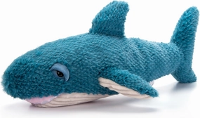 The Petting Zoo Shark Stuffed Animal Plushie, Gifts for Kids, Fuzzlez Sealife Animals, Blue Shark Plush Toy, 17 inches