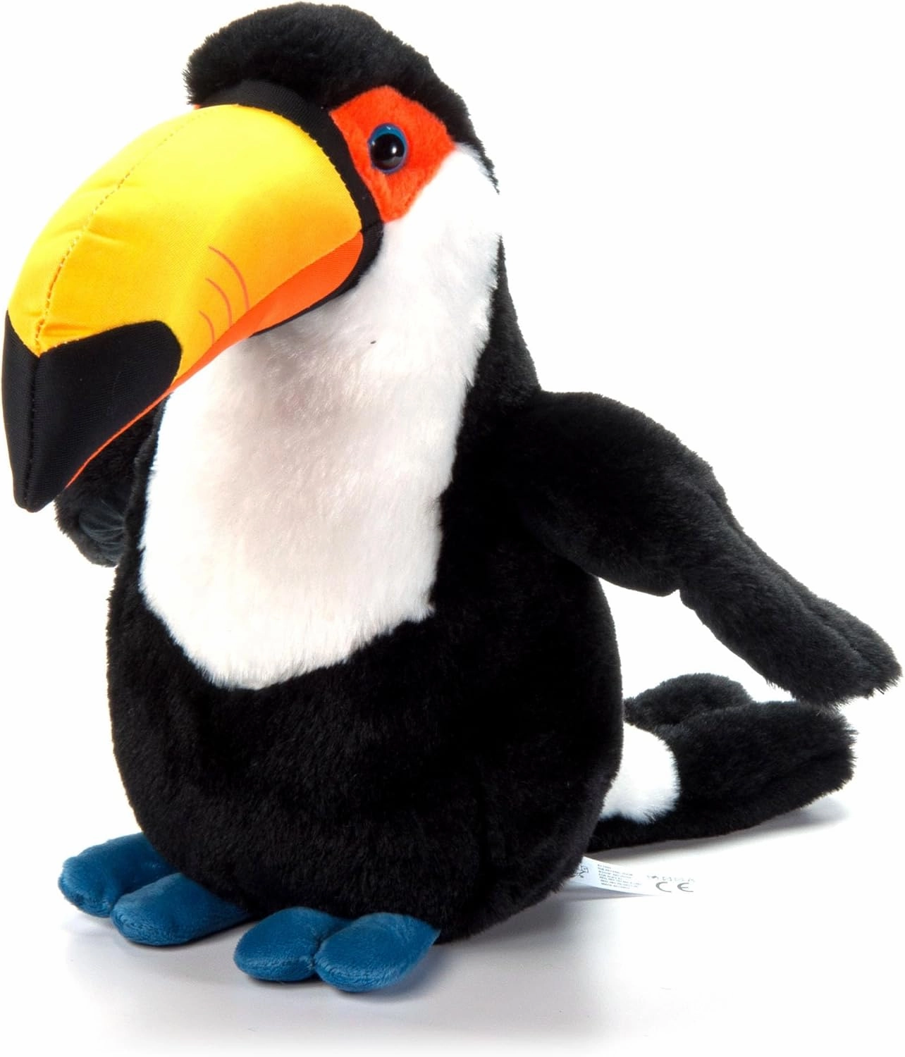 The Petting Zoo Toucan Stuffed Animal Plushie, Gifts for Kids, Wild Onez Wildlife Animals, Bird Plush Toy, 12 inches