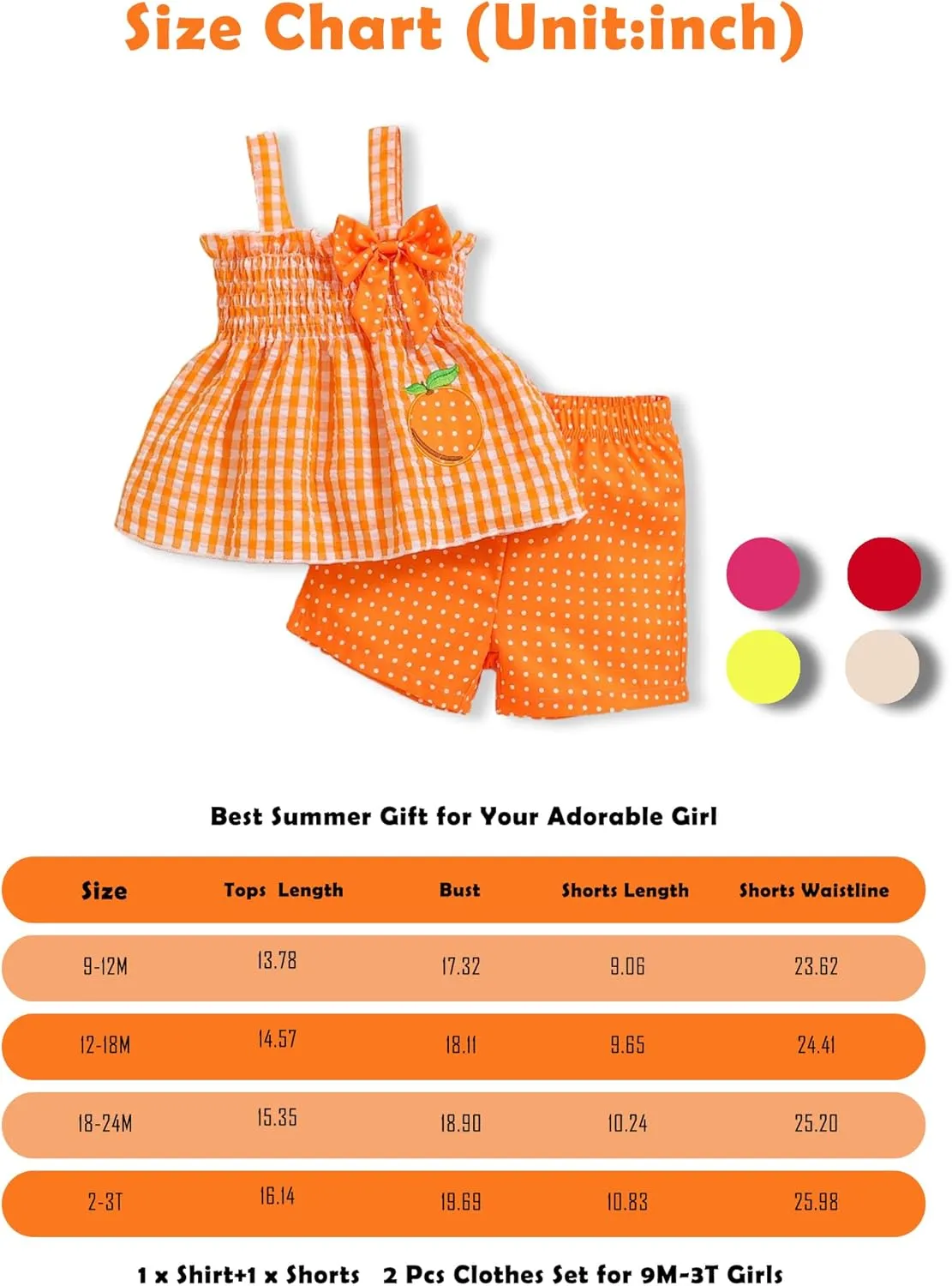 Toddler Girl Clothes Baby Girl Summer Outfits Ruffle Sleeveless Shirts Linen Tops Shorts Set for Girl Clothing