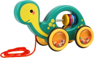 Toddler Pull Toys, Pull Along Walking Toy for Toddlers and Beginner Walkers for 3  Years Old TLWJC-01 (Tortoise) 7033