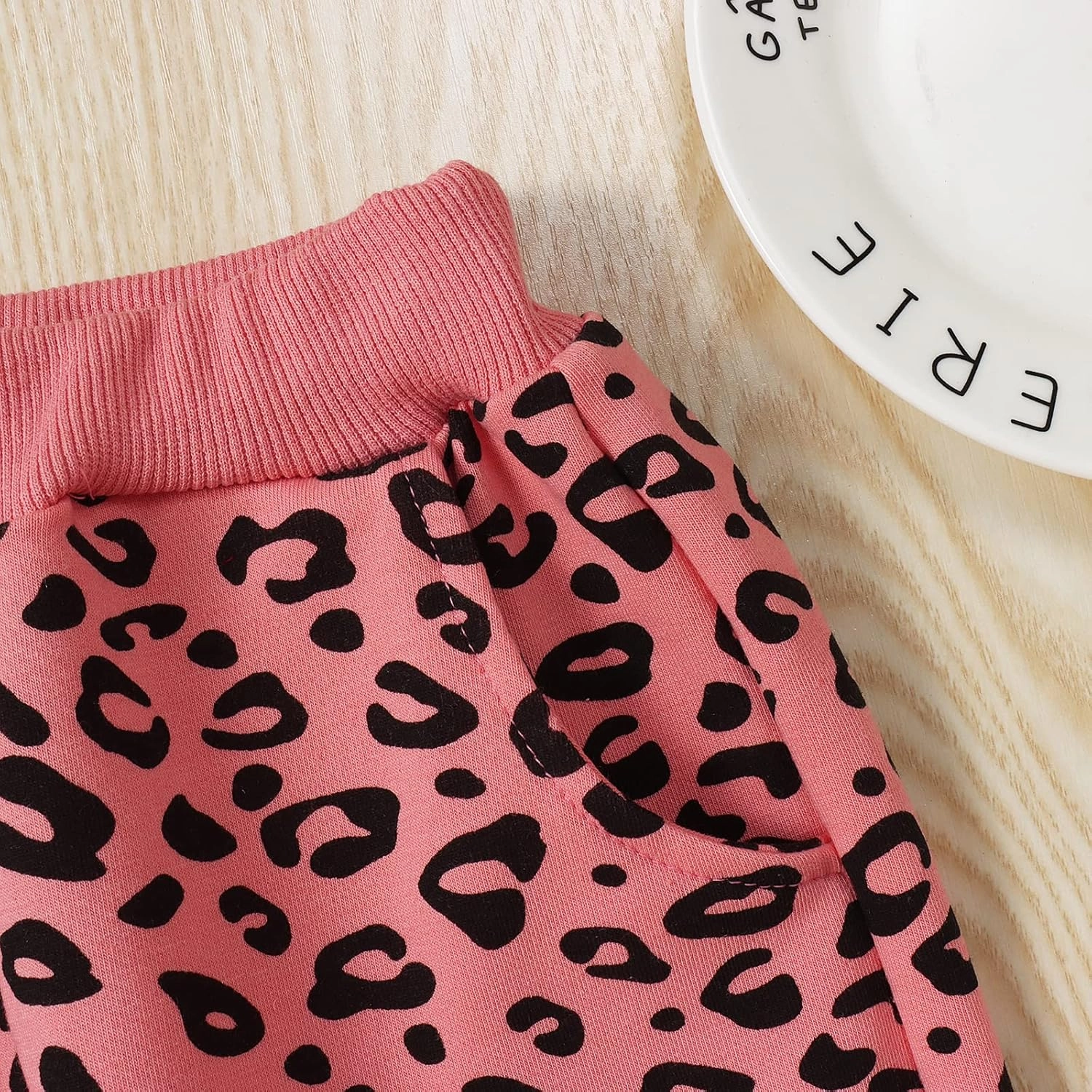 Toddler Baby Girl Leopard Fall Clothes Long Sleeve Pullover Crew Neck Top Sweatshirt Pants Casual Winter Outfits