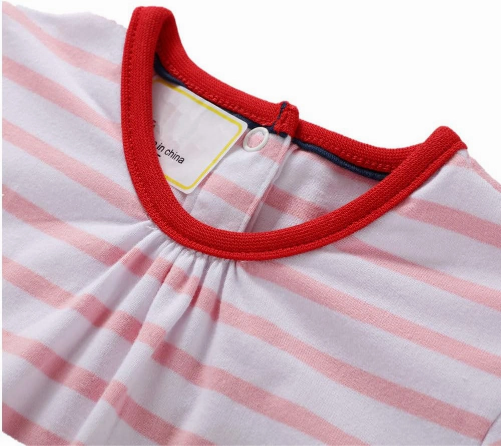 Toddler Baby Girls Clothing Set Cute Print Long Sleeve T Shirt and Pants 2pcs Outfits