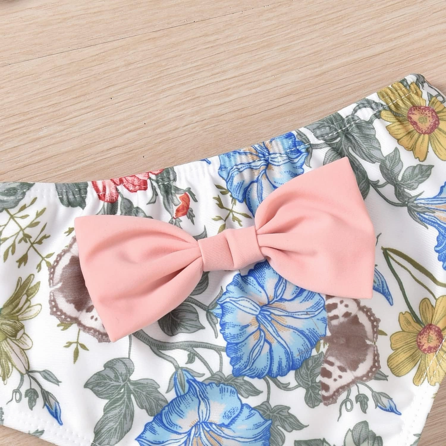 Toddler Infant Baby Girls Swimsuit Tassels Bikini Two Pieces Bathing Suit Summer Beach Outfits Set