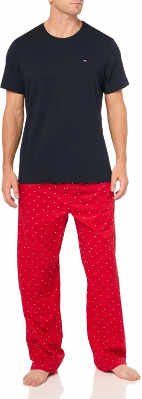 Tommy Hilfiger Men's Poplin Sleep Set