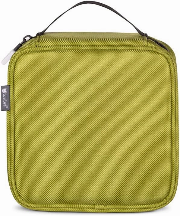 Tonies Carrying Case - Secure Protection for up to 10 Characters - Green