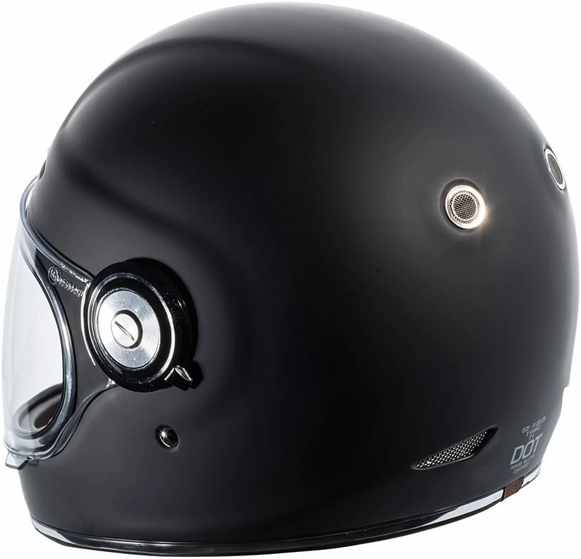 TORC T1/ Newport Retro Fiberglass Full-Face-Helmet-Style Motorcycle Helmet