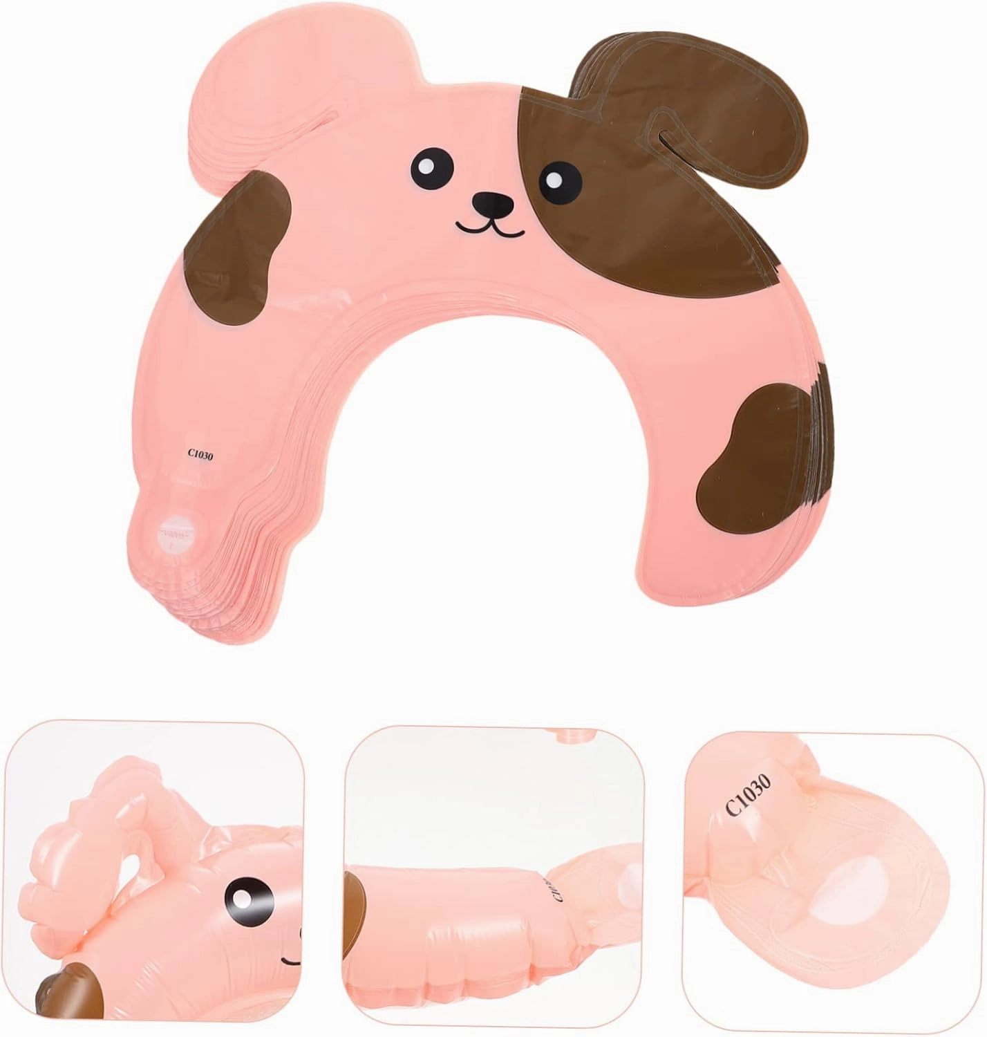 Totority 3sets Cartoon Rabbit Balloon Headband Animal Headband for Kids Inflatable Animals Decor 50pcs*3