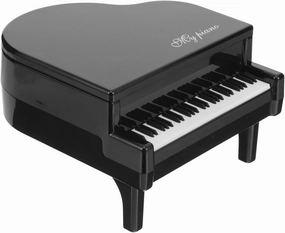 Totority Tabletop Piano Decor Money Pot Coin Saving Pot Piano Craft for Home Office Decorative Present