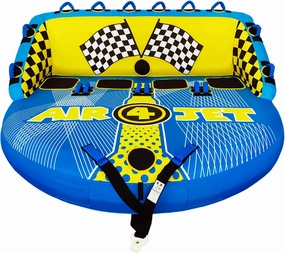 Towable Tubes for Boating Person,Pull Tube, Super Sofa Tubes for Boats,Inflatable Boat Tube,Front&Back Tow Points w/Heavy-Duty Thick Nylon Cover for Water Sports