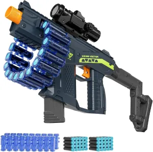 Toy Gun Models Soft Bullets Foam Blasters Dart Gun Belt Rotates Drum for Kids Christmas Birthday Gifts Indoor Outdoor Shooting Games Rifle Age 6  7 8 9 10 11 12 Year Old Boy Girl Children Teens Adults