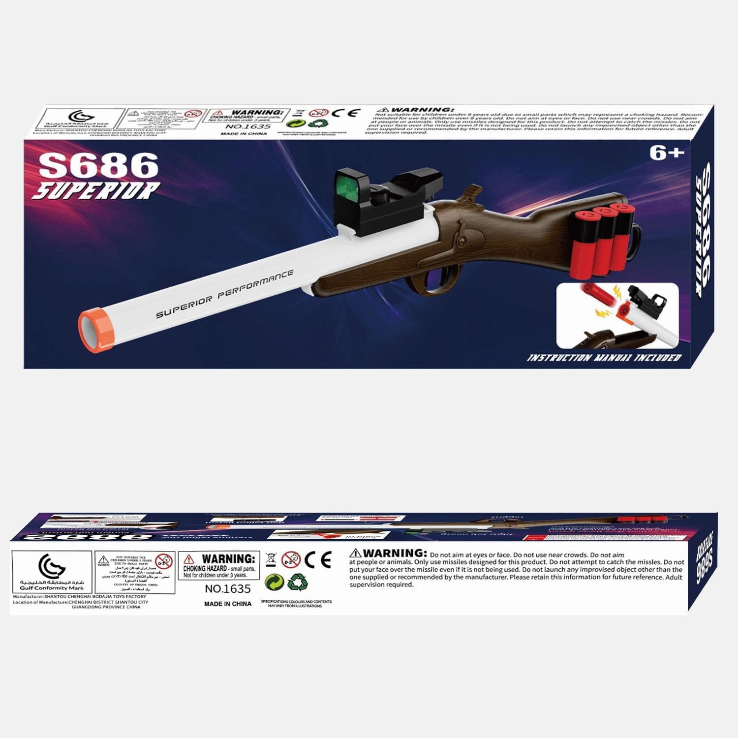 Toy Shotgun Shell Ejecting Toy Gun,Soft Bullets Gun, with 30 Bullets Perfect As a Birthday-Holiday for 6-12 Year Olds