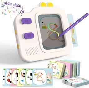 Toys Toddler Flash Cards, Baby Flash Cards 12 to 18 Months, Talking Flash Card for Toddlers with 240 Sight Words Games Montessori Learning Educational Gifts for Boys and Girls