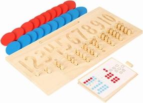 Toyvian Finger Number Math Toy Boys and Girls Math Learning Toy Educational Plaything for Children