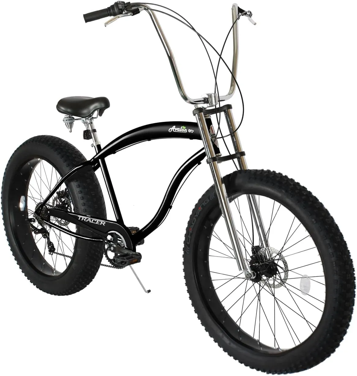 Tracer Avalon 26/29 Inch Beach Cruiser Bike for Adult Men & Women, 7-Speed Disc Brake 3.0 Fat tire Low Step-Through Frame, City Hybrid Bike