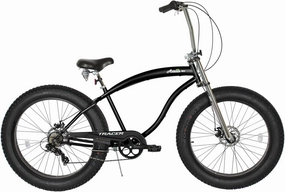 Tracer Avalon 26/29 Inch Beach Cruiser Bike for Adult Men & Women, Single Speed Coaster Brake 3.0 Fat tire Low Step-Through Frame, City Hybrid Bike