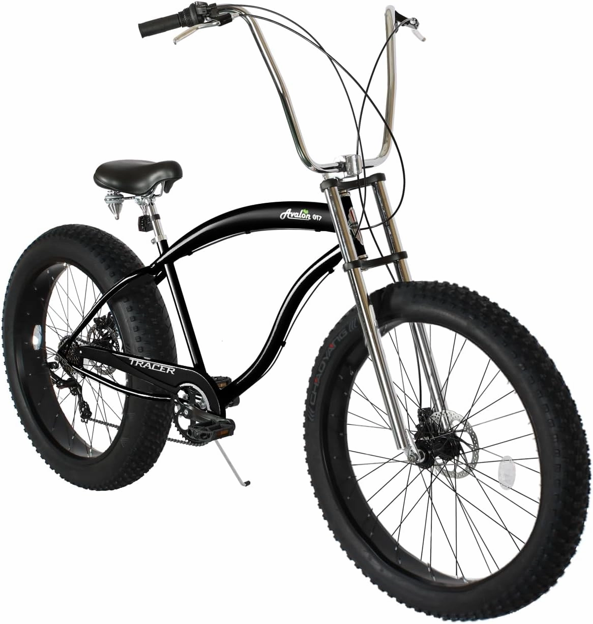 Tracer Avalon 26/29 Inch Beach Cruiser Bike for Adult Men & Women, Single Speed Coaster Brake 3.0 Fat tire Low Step-Through Frame, City Hybrid Bike