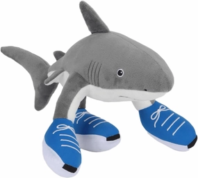 Tralalero Tralala Plush Toy, 15 Inch Italian Brainrot Stuffed Animal, Soft Shark Plushies Figure Doll for Adult Kids Boys Girls