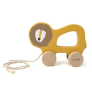 Trixie - Wooden pull along toy - Mr Lion