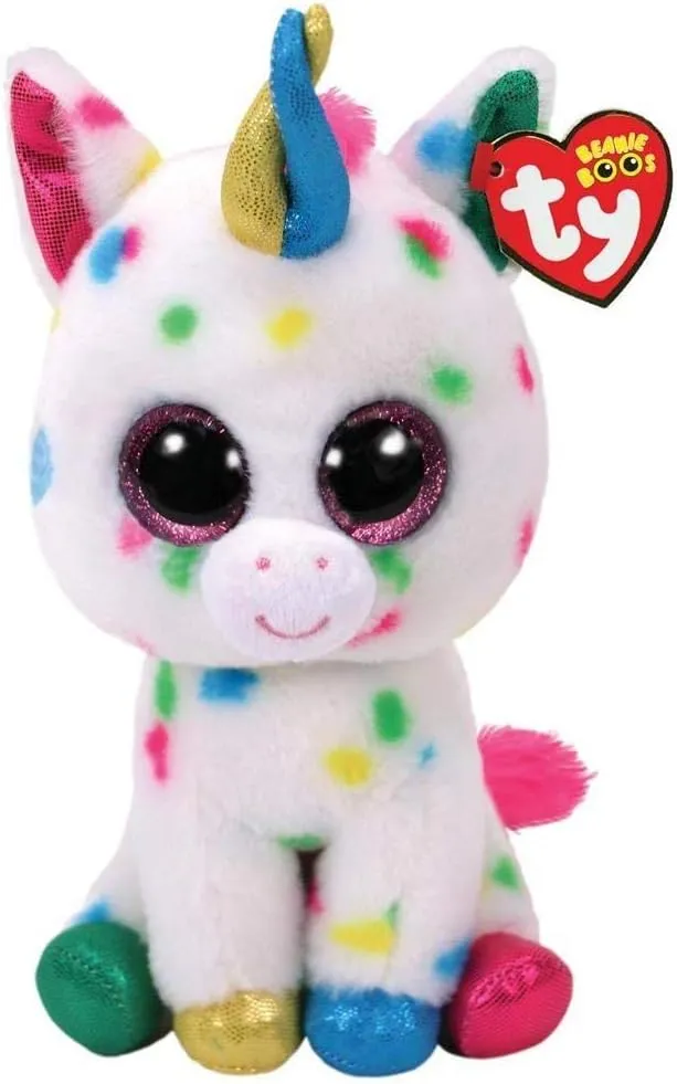 Ty Beanie Boos TY37266 Harmonie The Unicorn Buddy 24cm