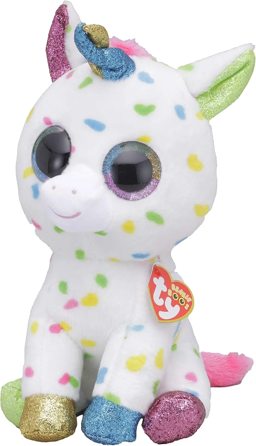 Ty Beanie Boos TY37266 Harmonie The Unicorn Buddy 24cm