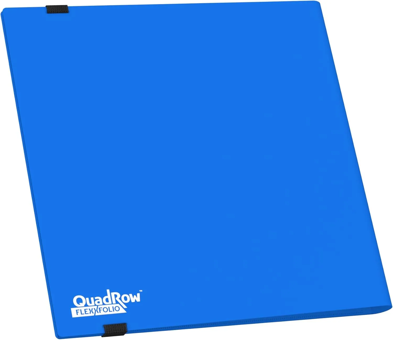 Ultimate Guard Flexxfolio | 12 Side-Loading Pocket for Trading Card Storage up to 480 Cards Binder, Sturdy Card Collection Designed for Double-Sleeved Cards, Blue Quadrow Card Album Folder for TCG
