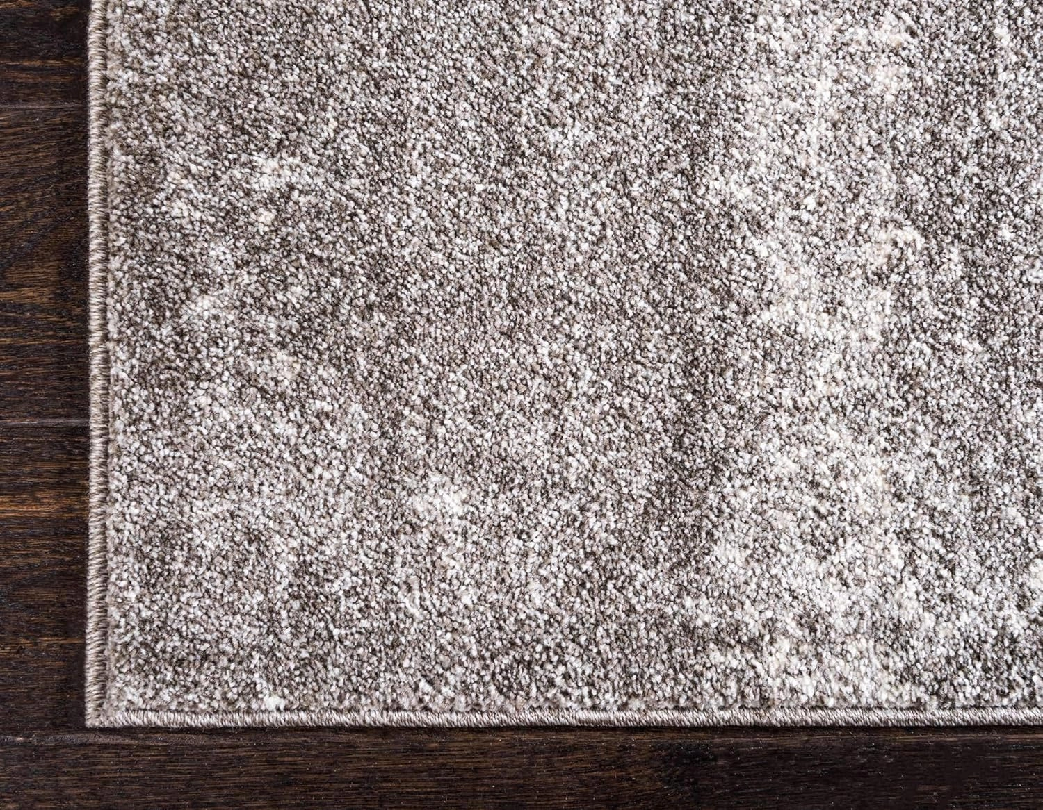 Unique Loom Del Mar Collection Area Rug - Lucille (2' 7" x 10' Runner, Gray/ Ivory)