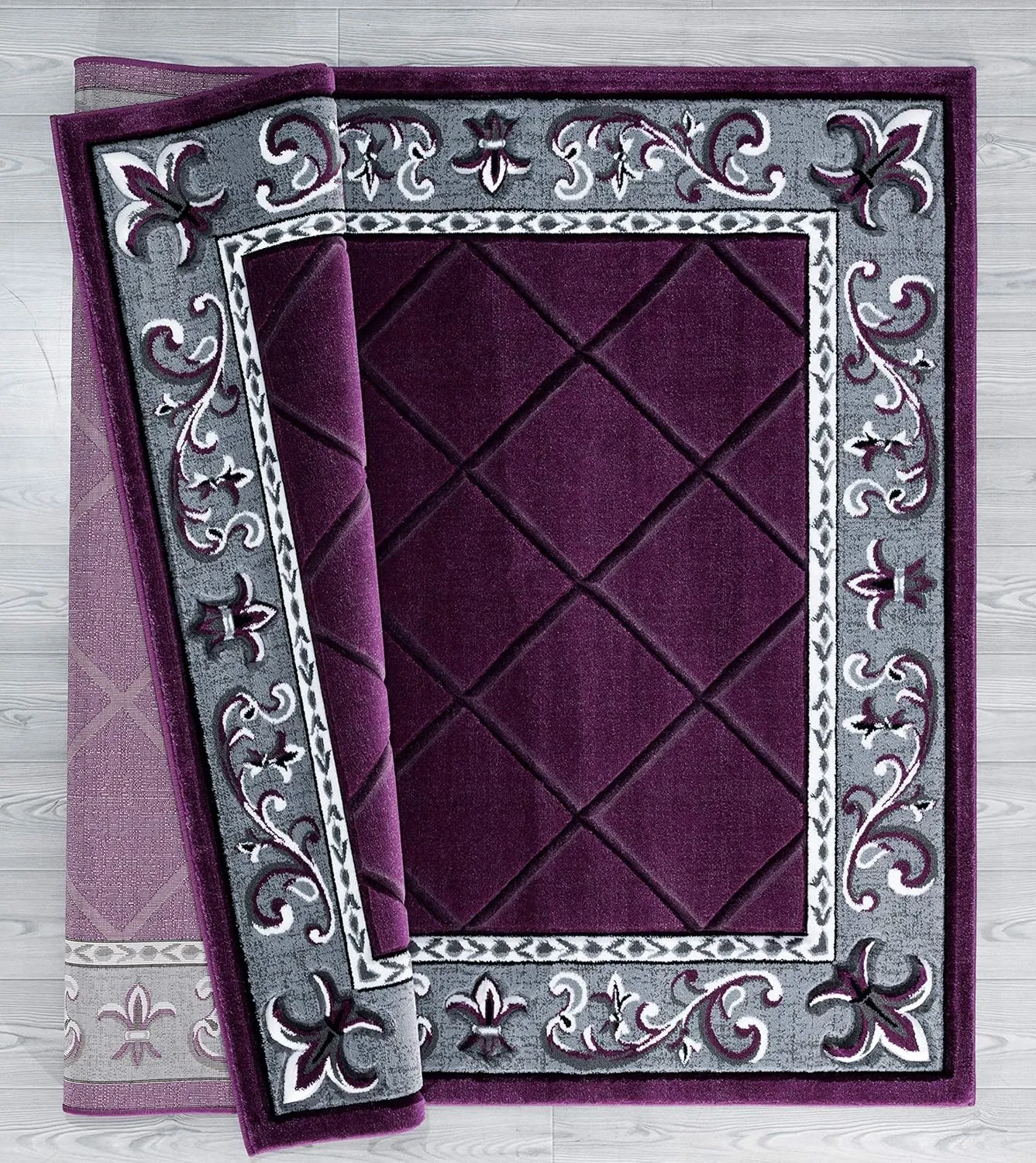 United Weavers of America Bristol Altamont Plum Accent Rug, 1'10" x 2'8"