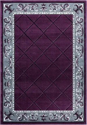 United Weavers of America Bristol Altamont Plum Accent Rug, 1'10" x 2'8"