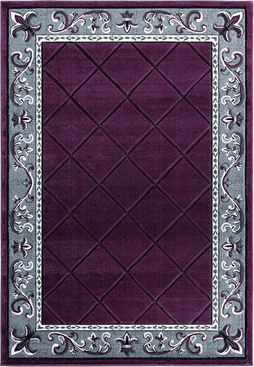 United Weavers of America Bristol Altamont Plum Accent Rug, 1'10" x 2'8"