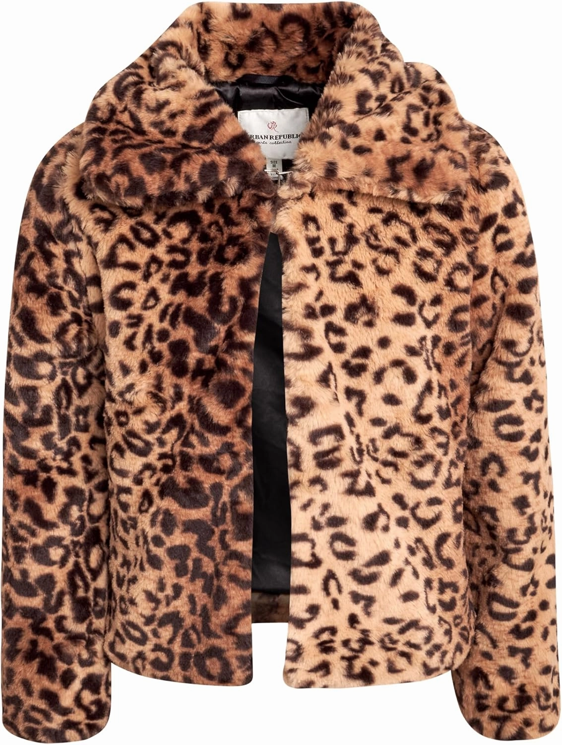 URBAN REPUBLIC Girls' Bolero Jacket - Stylish Cropped Faux Fur Bolero Cardigan - Fashion Outerwear Jackets for Girls (7-14)