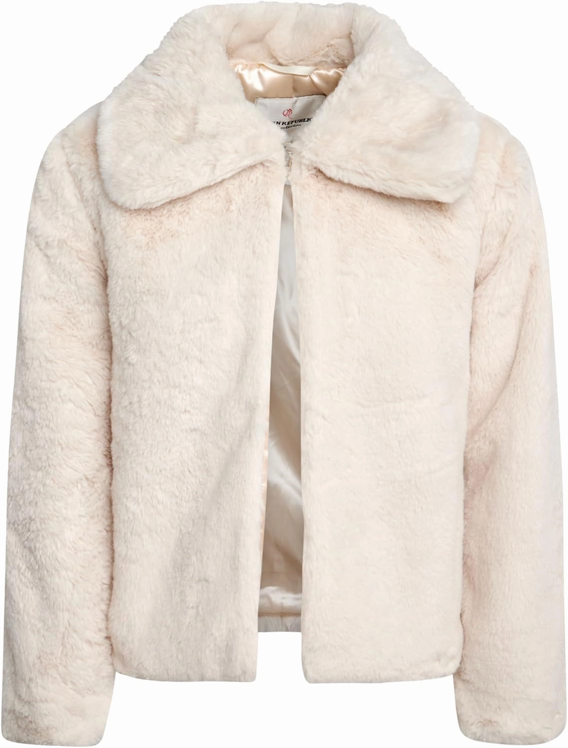 URBAN REPUBLIC Girls' Bolero Jacket - Stylish Cropped Faux Fur Bolero Cardigan - Fashion Outerwear Jackets for Girls (7-14)
