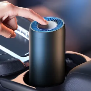 USB Rechargeable Portable Remove Dust Pm 2.5 Negative Ion Personal Mini Car Air Purifier