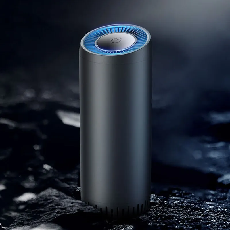 USB Rechargeable Portable Remove Dust Pm 2.5 Negative Ion Personal Mini Car Air Purifier