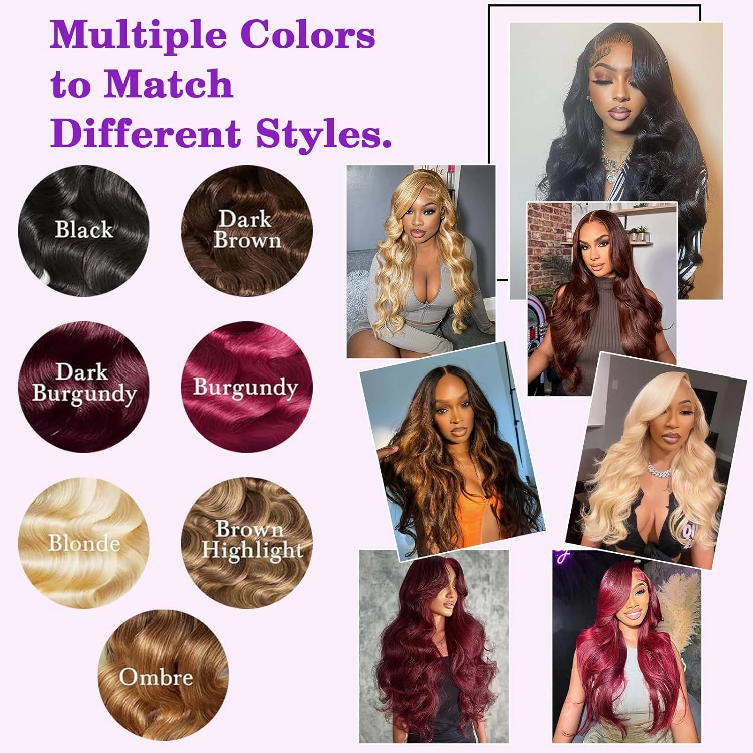 Vallbest Ombre Human Hair Bundles 26 28 30 Inch Highlight Bundles Human Hair 4/27 Blonde Body Wave Brown 12A 100% Unprocessed Brazilian Virgin Remy Weave Raw Human Hair Extensions
