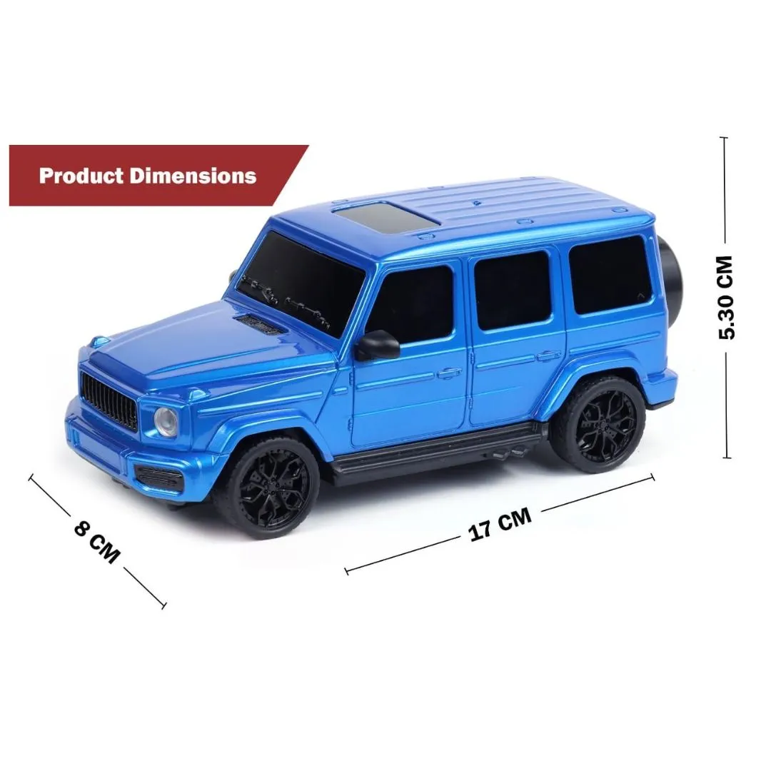 Veva: Race N Roll Remote Car Wagon Blue