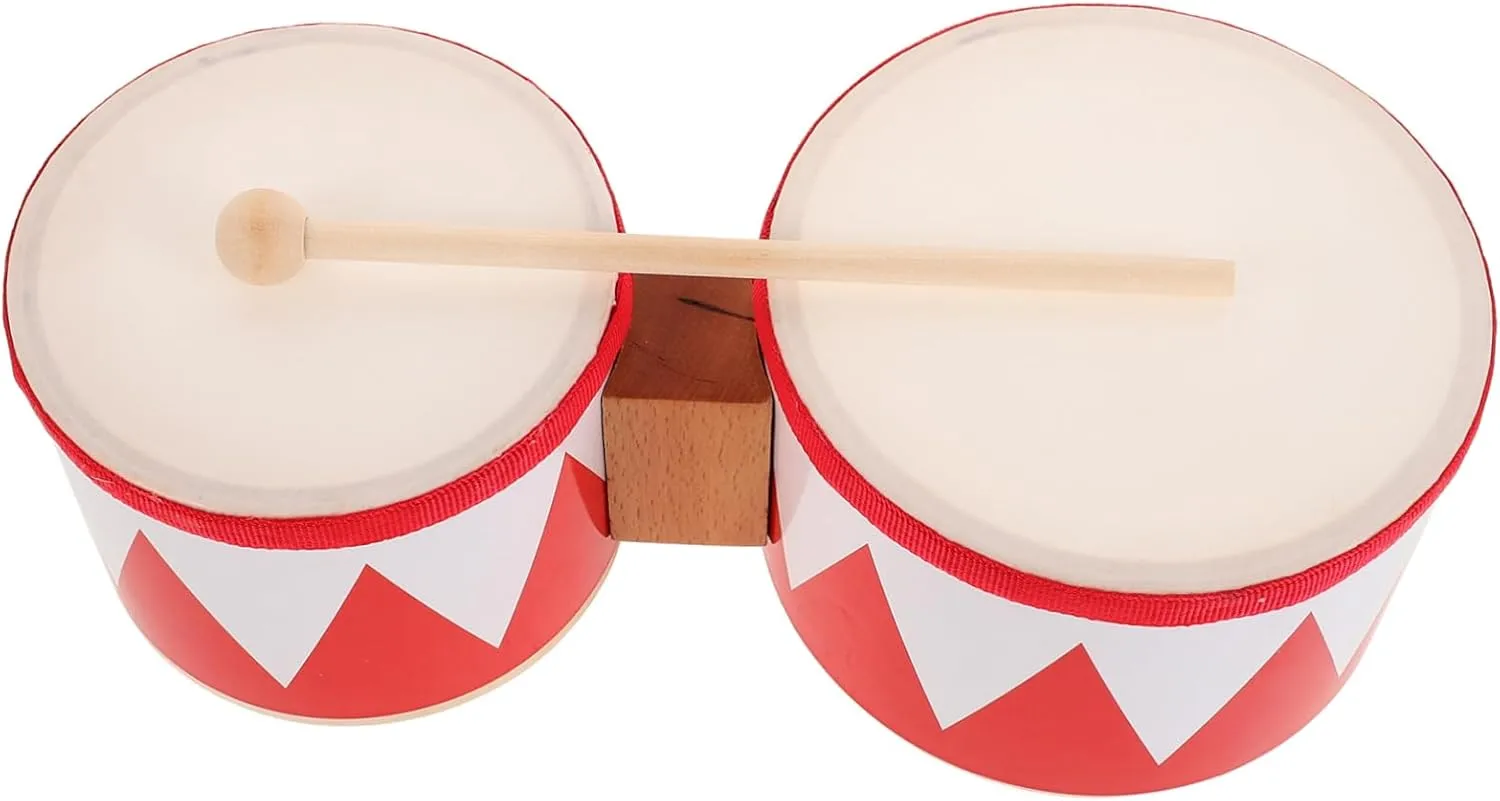 VICASKY 1Set Drums for Hand Percussion Instruments Versatile Floor Hand Drum for Music Development for Creative Play and Rhythm Exploration