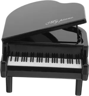 VICASKY Little Piano Toy Piano Ornament Shaped Piggy Bank Coin Saving Pot Desktop Small Decor