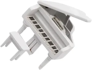 VICASKY Tabletop Models 1:12 Scale Mini Piano Grand Piano Model Ornament Home Decor