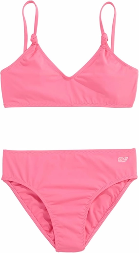 vineyard vines Girls Knot Bikini