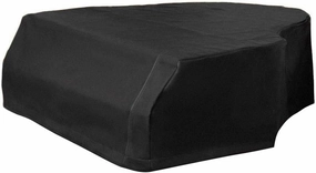 Vinyl Piano Cover - Steinway Model B 6'11" - Premium Black Vinyl Grand Piano Protective Cover | Bundle with L&L Design Piano-Table Topper (2 Items)