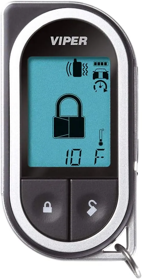 Viper Remote Replacement 7752V - Premium SST LCD 2 Way Remote 1 Mile Range Car Remote