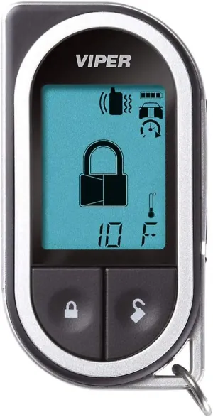 Viper Remote Replacement 7752V - Premium SST LCD 2 Way Remote 1 Mile Range Car Remote