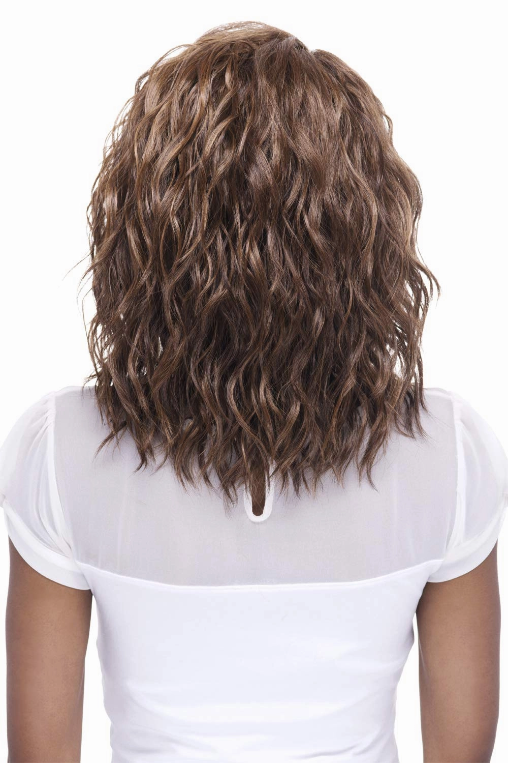 Vivica A. Fox FINN, Futura Synthetic Heat Resistant Fiber, HD Deep Lace Front, Natural Baby Hair, Layered Body Wave and Side Bang w/Invisible Side Part, Full Lace Front Wig (1 Jet Black)