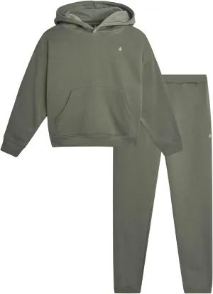 Volcom Boys' Active Tracksuit Set - 2 Piece Athletic Performance Fleece Hoodie Sweatshirt and Jogger Sweatpants (Sizes: 4-20)