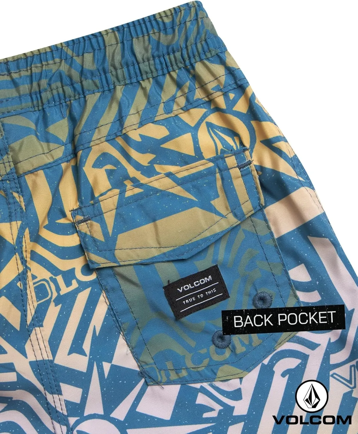 Volcom Boys' Rash Guard Set - 2 Piece UPF 50  Long Sleeve Swim Shirt and Trunks - Swimwear for Toddler Boys (Sizes: 2T-7)