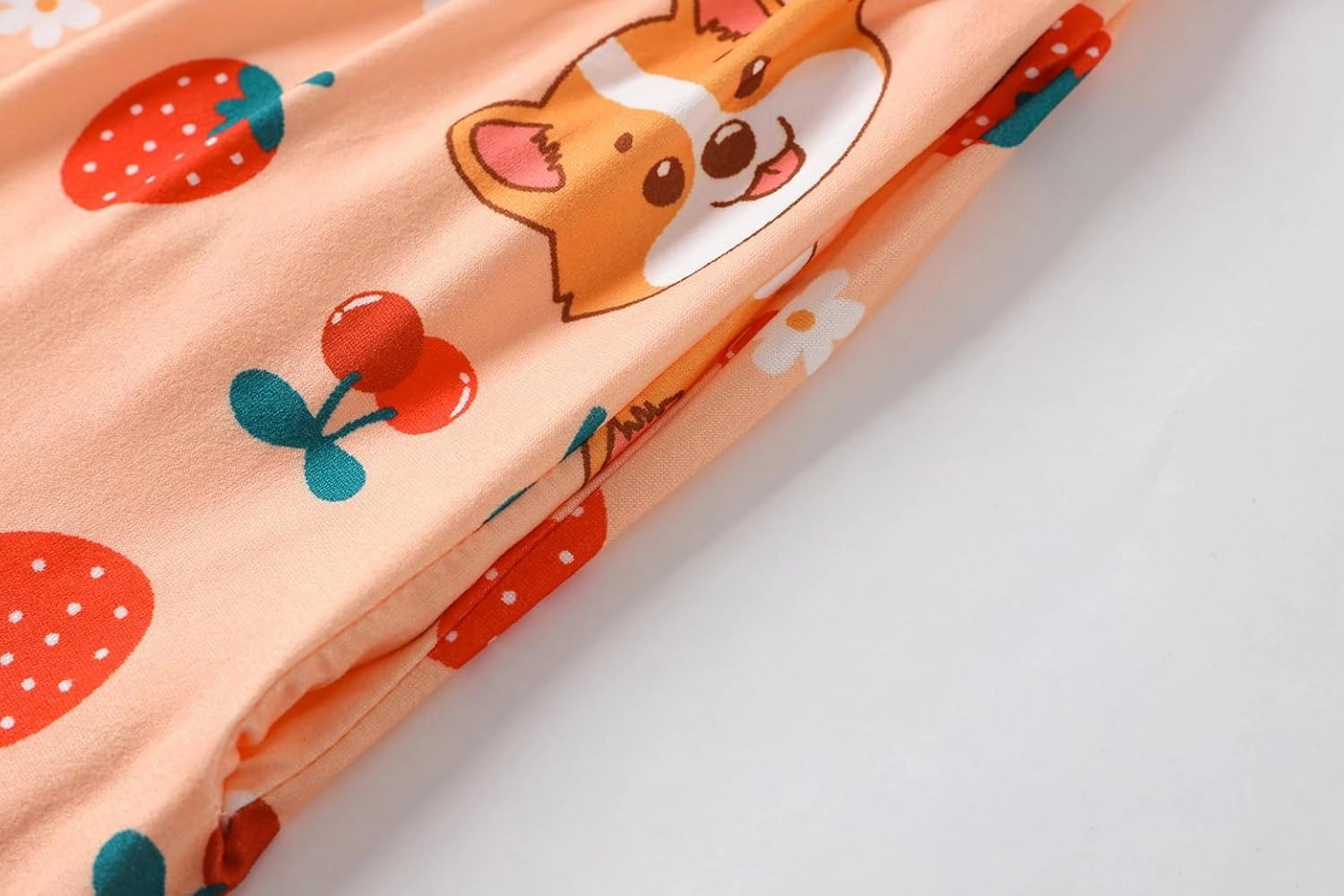 Vopmocld Girls Pajama Sets - 3pcs Button Down Short Sleeve Long Pants With Shorts Sleepwear Cute Patterns Nighty For Teens